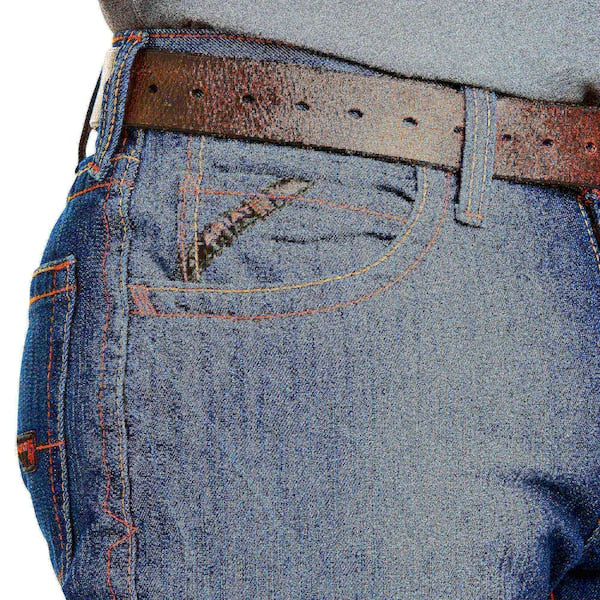Relaxed Fit FR Jeans, Men's, S, 31/36
