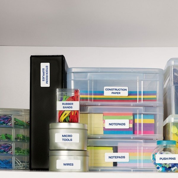 Inkjet Labels, 1/2x1-3/4, 80/Sh, PK2000