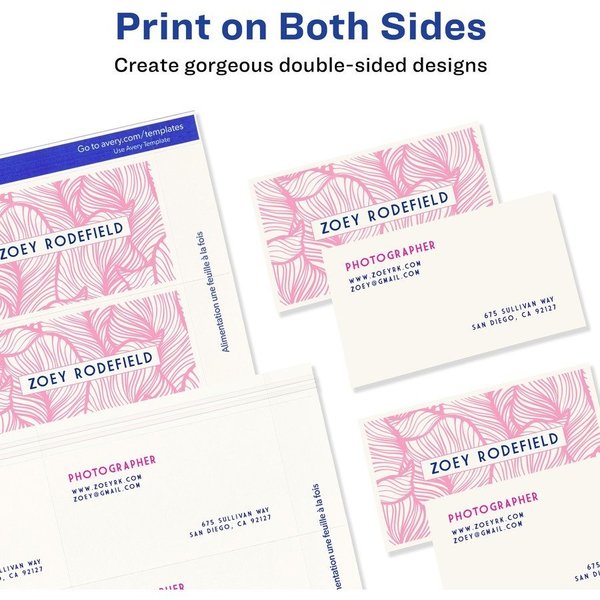Business Cards, Laser, 2x3.5, PK250