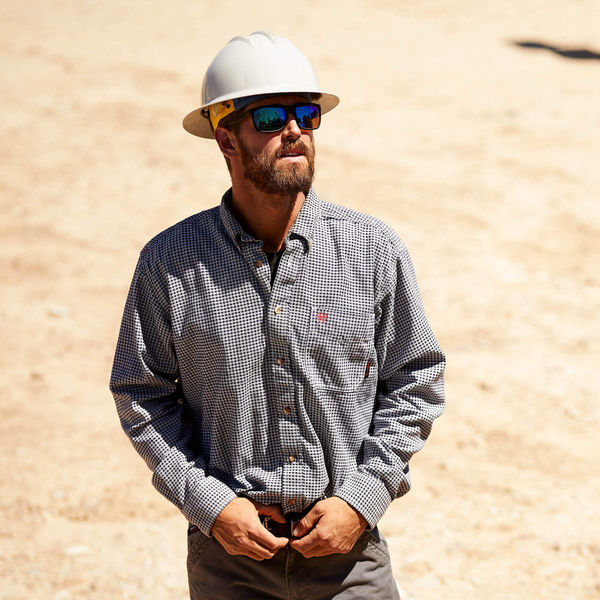 Flame-Resistant Shirt, Blue, L