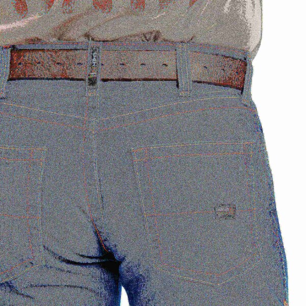 Straight Fit FR Jean, Men's, XL, 42/36