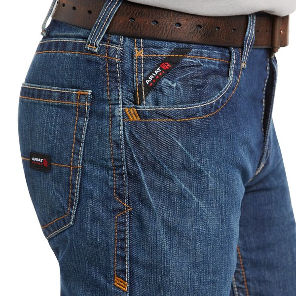 Straight Fit FR Jean, Men's, L, 36/30