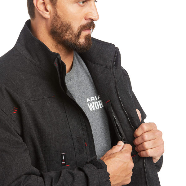 FR Insulated Waterproof Jacket, Black, XL