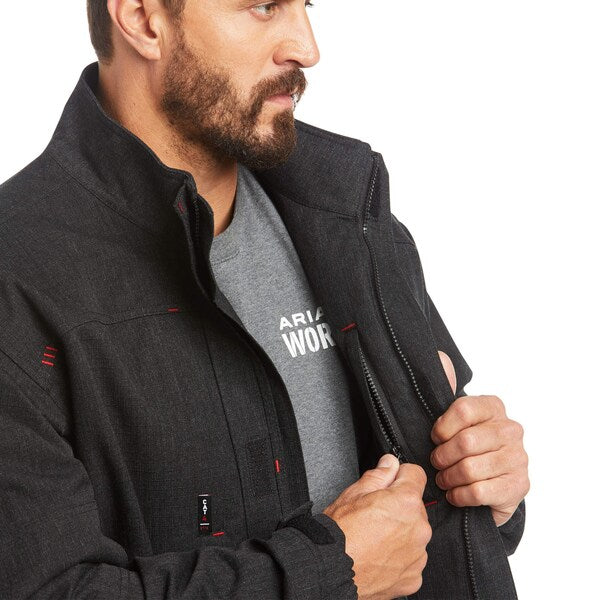 FR Insulated Waterproof Jacket, Black, S