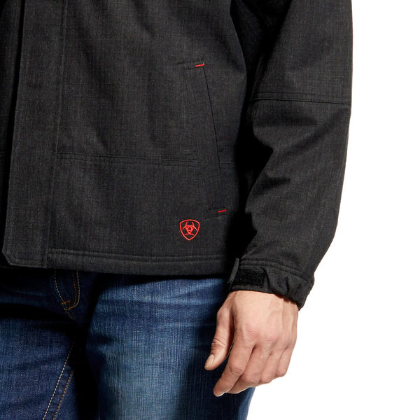 FR Insulated Waterproof Jacket, Black, XL