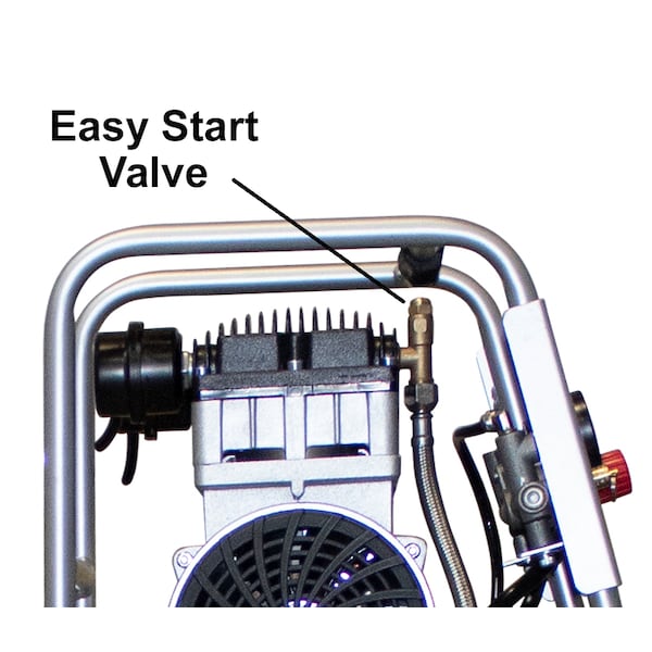 Air Compressor, Ultra Quiet, 2.0 HP