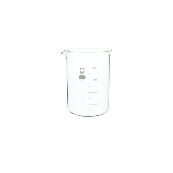 Sibata Glass Beaker, 2000mL