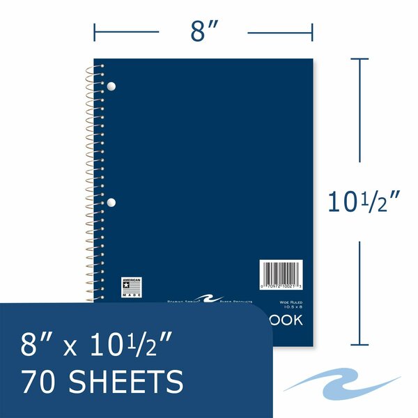 Case of Wirebound Notebooks, 10.5