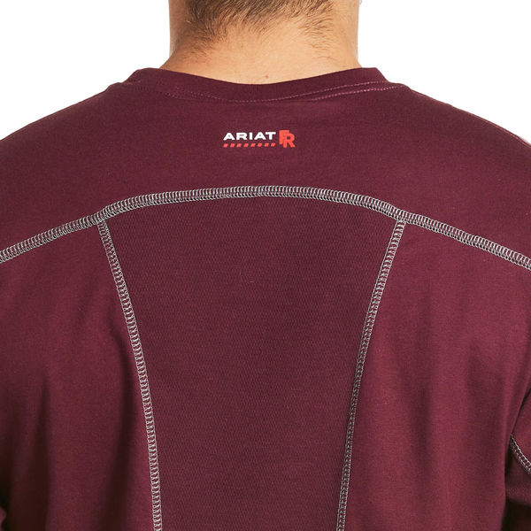 FR Crew Longsleeve Tee, Red, 3XL