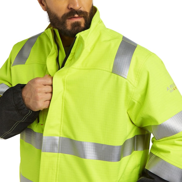 FR Insulated Waterproof Hi-Vis Jacket, S