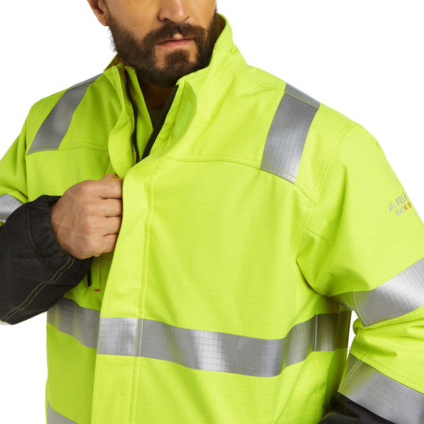 FR Insulated Waterproof Hi-Vis Jacket, XL