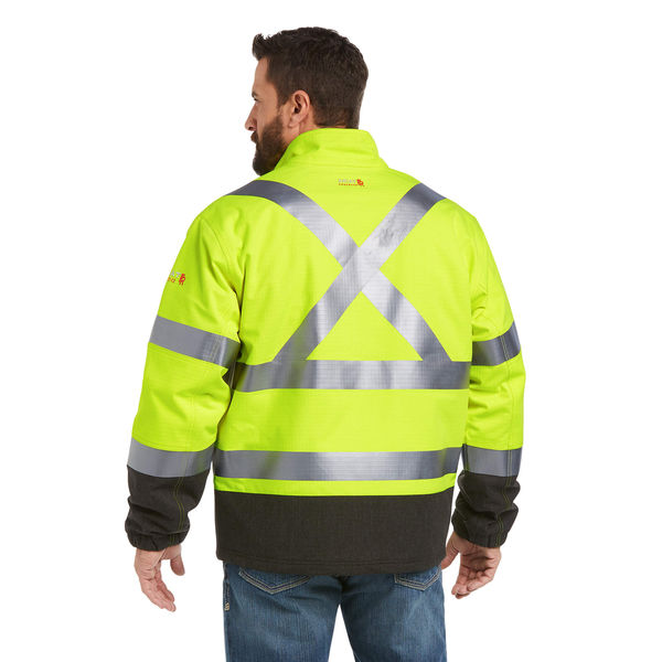 FR Insulated Waterproof Hi-Vis Jacket, XL