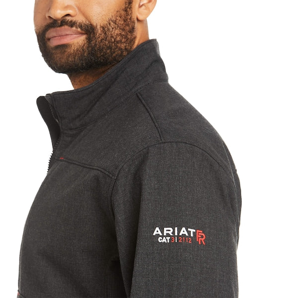 FR Softshell Jacket, Black, XL, Tall