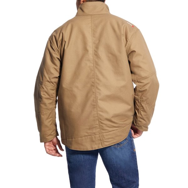 FR Insulated Canvas Jacket, Tan, XL