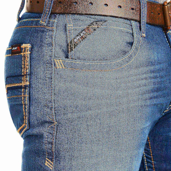 Straight Fit FR Jean, Men's, S, 31/34