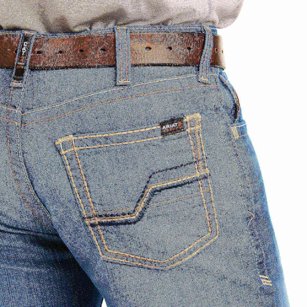 Straight Fit FR Jean, Men's, XL, 42/30