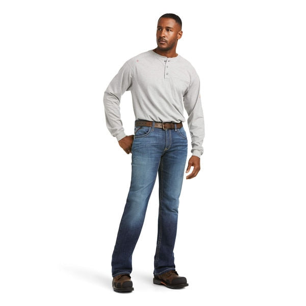 Straight Fit FR Jean, Men's, M, 34/36