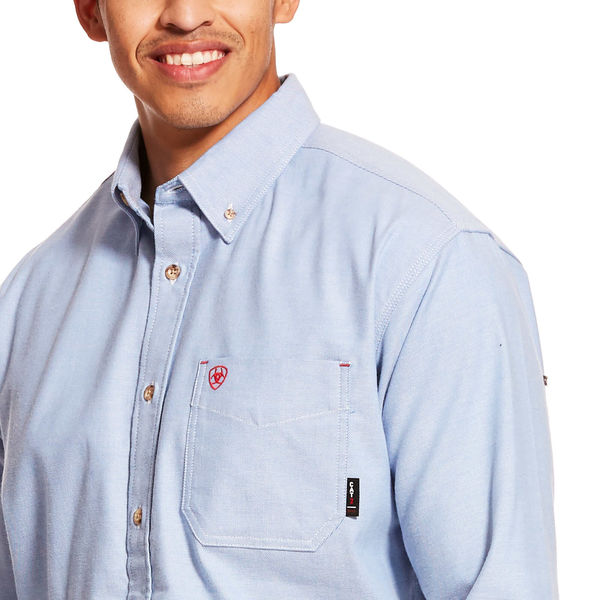 Flame-Resistant Shirt, Blue, S