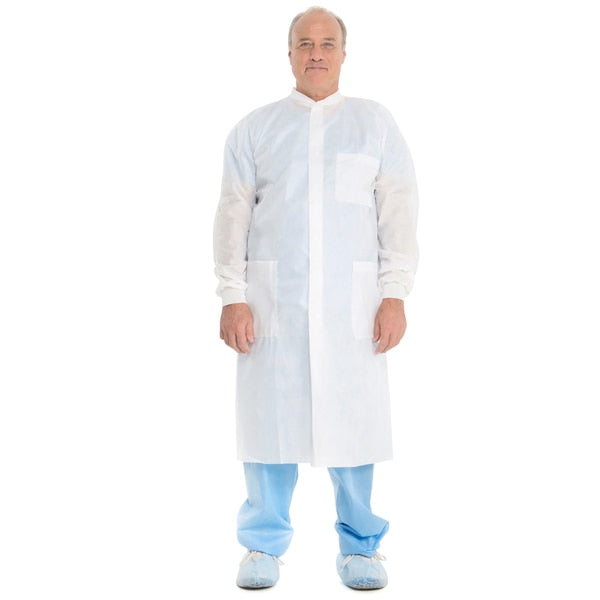 Lab Coat, Blue, S, PK25