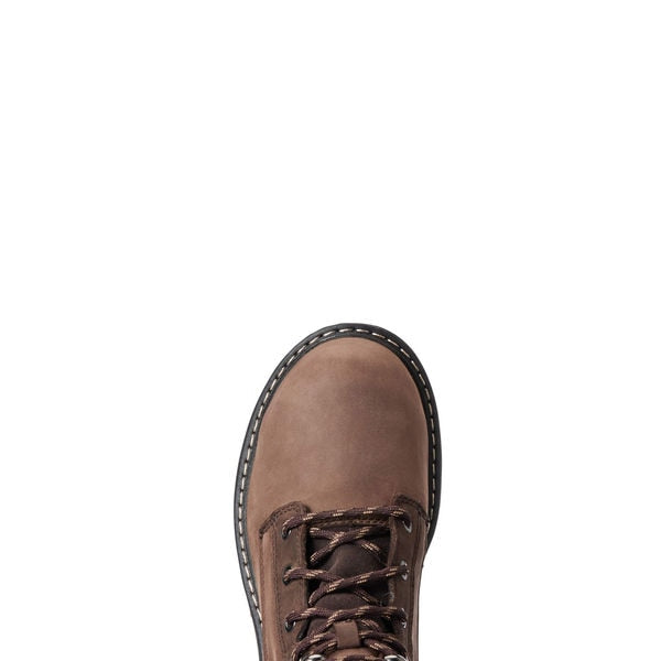 6-Inch Work Boot, W, 10 1/2, Brown, PR
