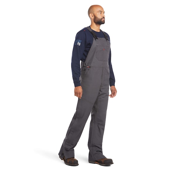 Bib Overalls, Gray, S