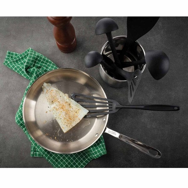 Fish Turner, Silicone/SS, 13.75