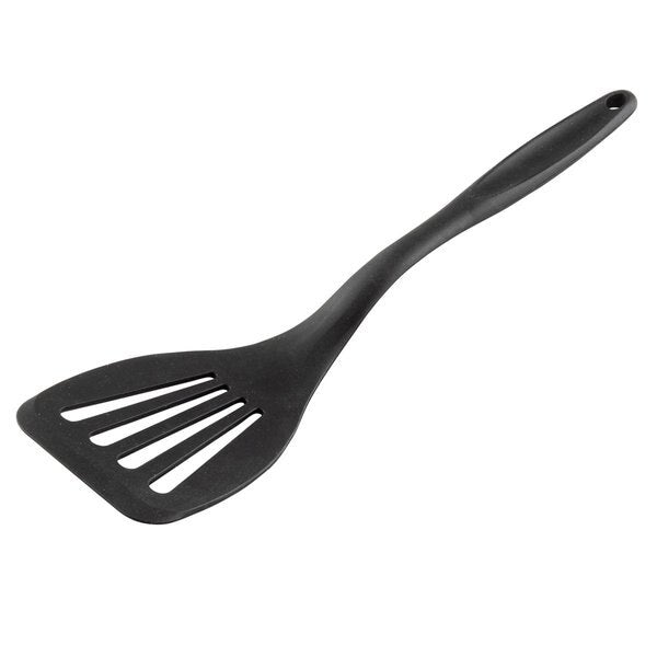 Slotted Spatula, Silicone/SS, 12.875
