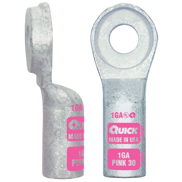 Side Terminal Connector, 4 ga., 3/8