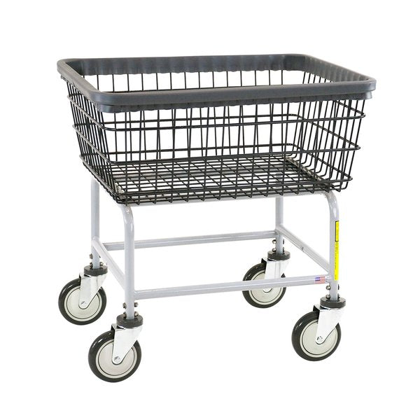 Wire Utility Cart, 2.5 Bushel, Dura-Sevenâ¢ Anti-Rust Coating