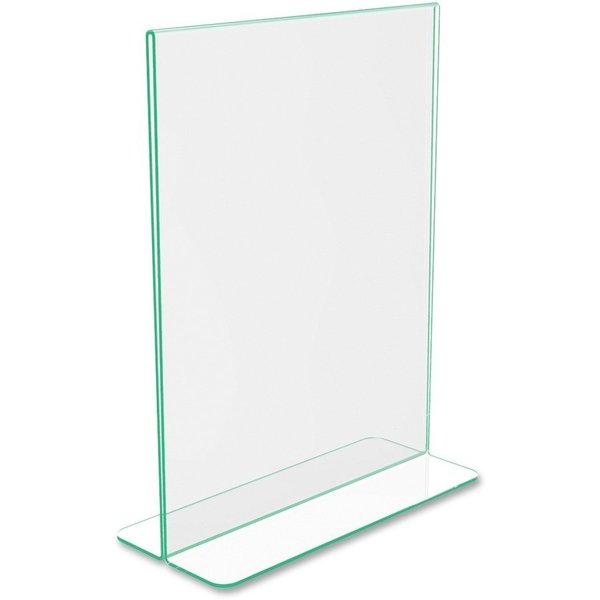 Sign Holder, Acrylic, 8.5 x 11, Clear