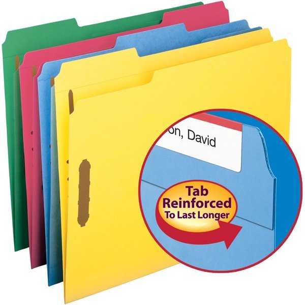 Pressboard Folder, FastenerAssorted, PK50