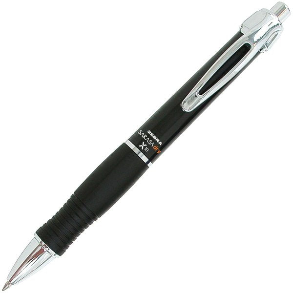 Sarasa Dry X10 Gel Retractable 0.7mm Black Dozen