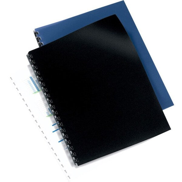 Binding System Cover, 11x8.5, Navy, PK50