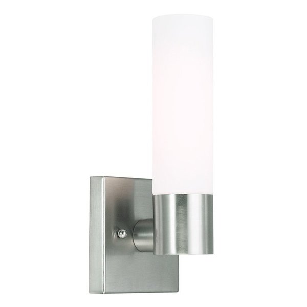 Aero 1 Light Brushed Nickel ADA Wall Sco