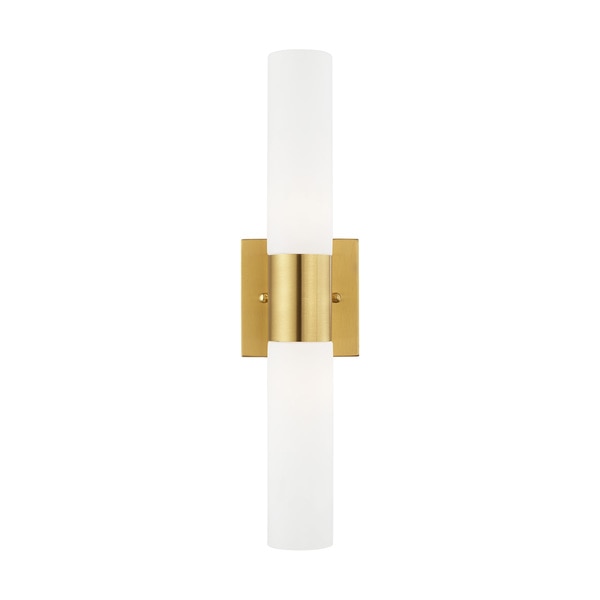 Aero 2 Light Satin Brass ADA Bath Vanity