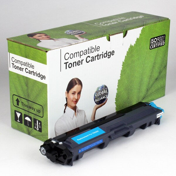 Toner For TN225C Cyan, 2.2K Pages