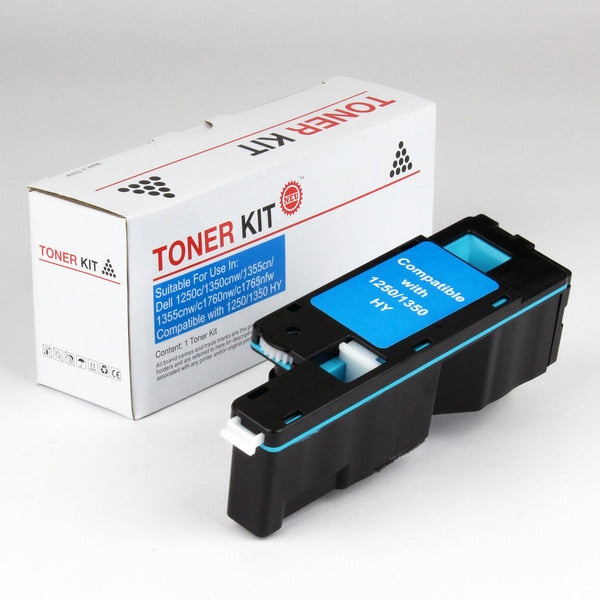 Refurbished Compatible Toner For 1250/1350/C1760, Cyan, 1.4K Page