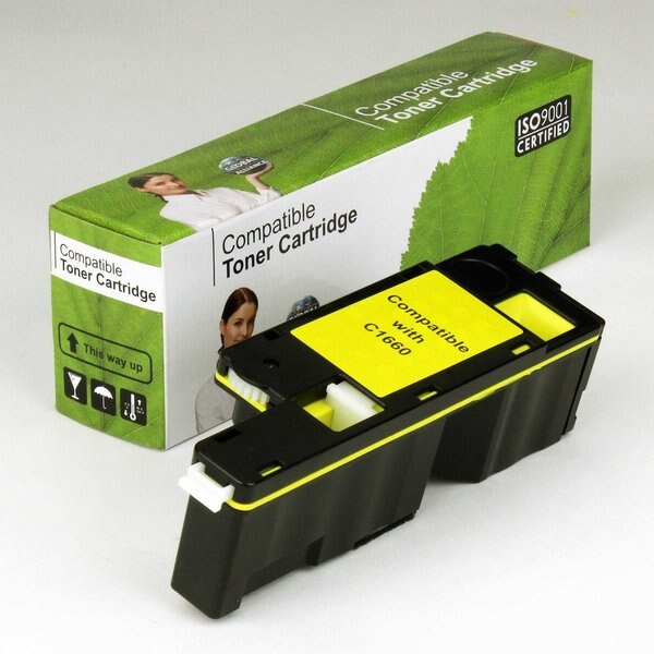 Toner For C1660, Yellow, 1K Pages