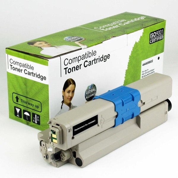 Toner For C330 44469801, Black, 3.5K Pages