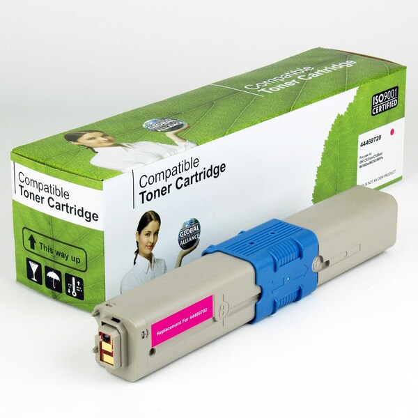 Toner For C330 44469702, Magenta, 3K Pages