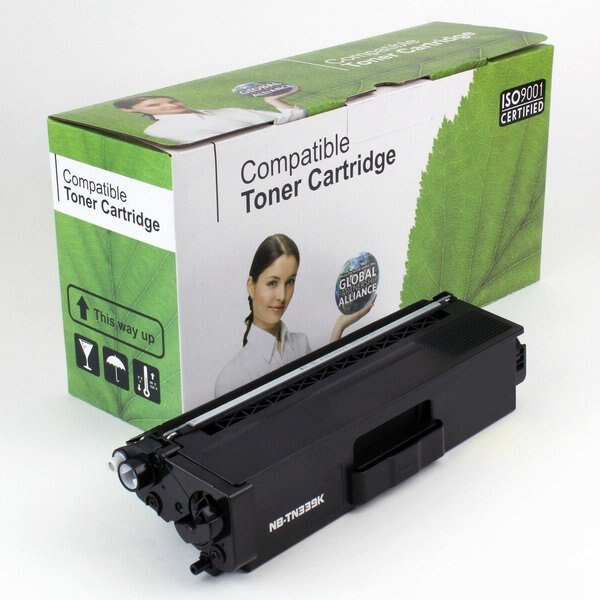 Refurbished Compatible Toner For TN339BK, Black, 6K Pages