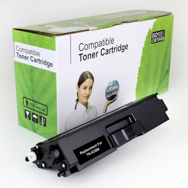 Toner For Brother TN433BK, Black, 4.5K VL