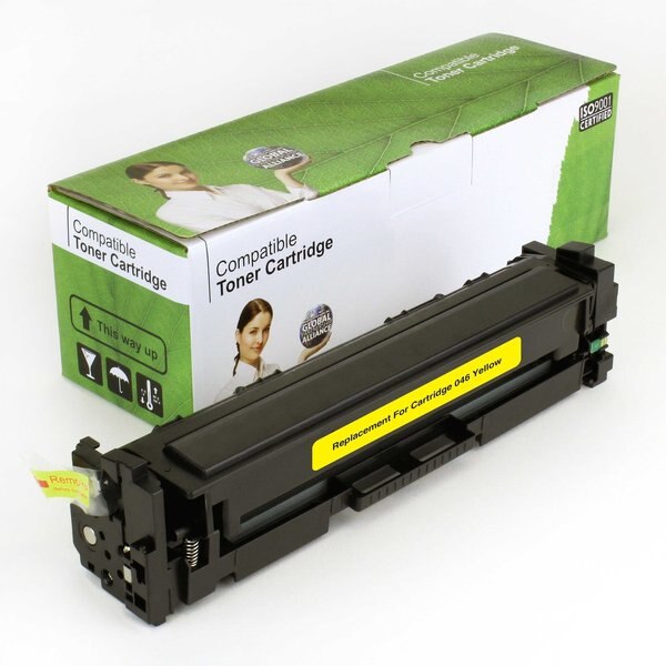 Refurbished Compatible Toner For Canon 046, Yellow, 2.3K VL