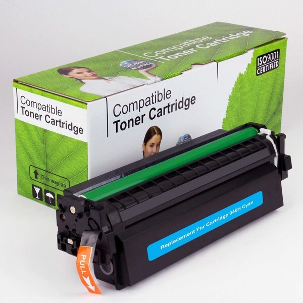 Refurbished Compatible Toner For Canon 046H, Cyan, 5K VL