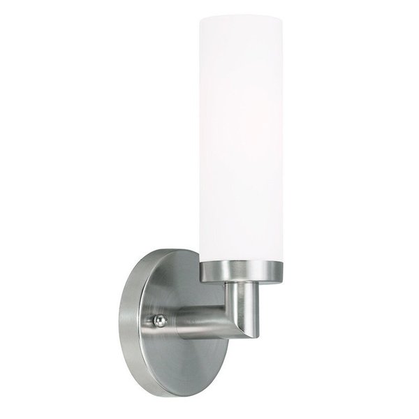Aero 1 Light Brushed Nickel ADA Wall Sco