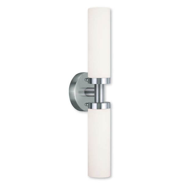 Aero 2 Light Brushed Nickel ADA Bath Vanity