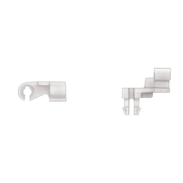 Ntrl Nyln Door Rod Clips 5mm Rod Size Rght Hand Side PK10