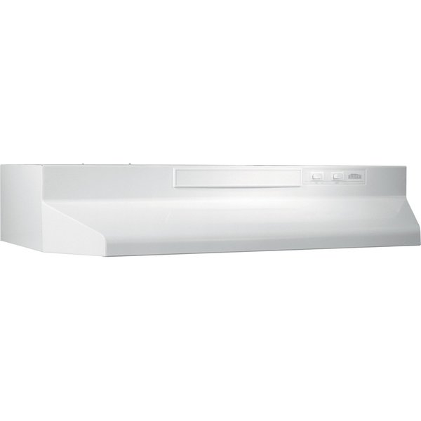 White-on-White Range Hood