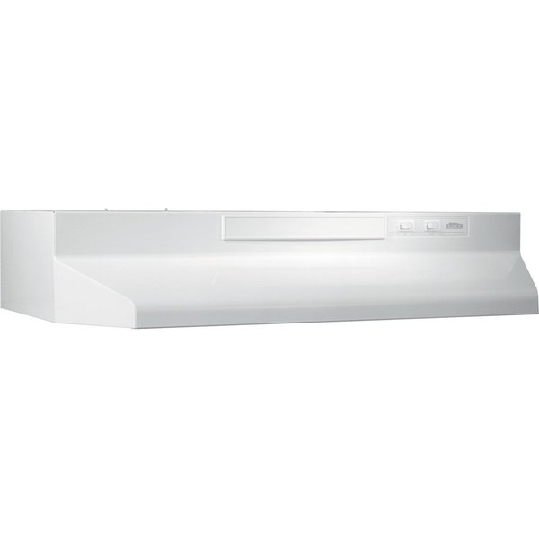 White-on-White Range Hood