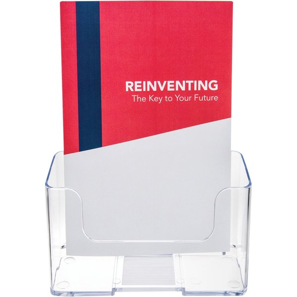 Brochure Holder, 6x3x7, Clear